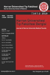 Harran Üniversitesi Tıp Fakültesi Dergisi
