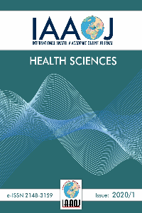 International Anatolia Academic Online Journal Health Sciences