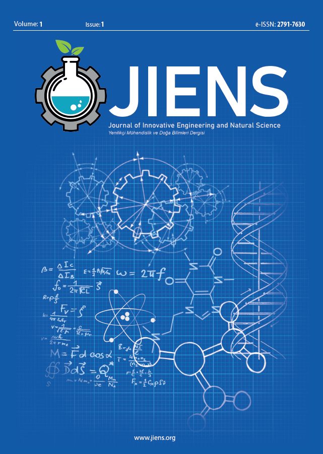 Journal of Innovative Engineering and Natural Science-Asos İndeks