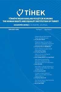 Türkiye İnsan Hakları ve Eşitlik Kurumu Akademik Dergisi-Asos İndeks