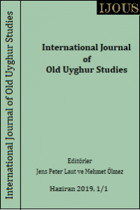 International Journal of Old Uyghur Studies