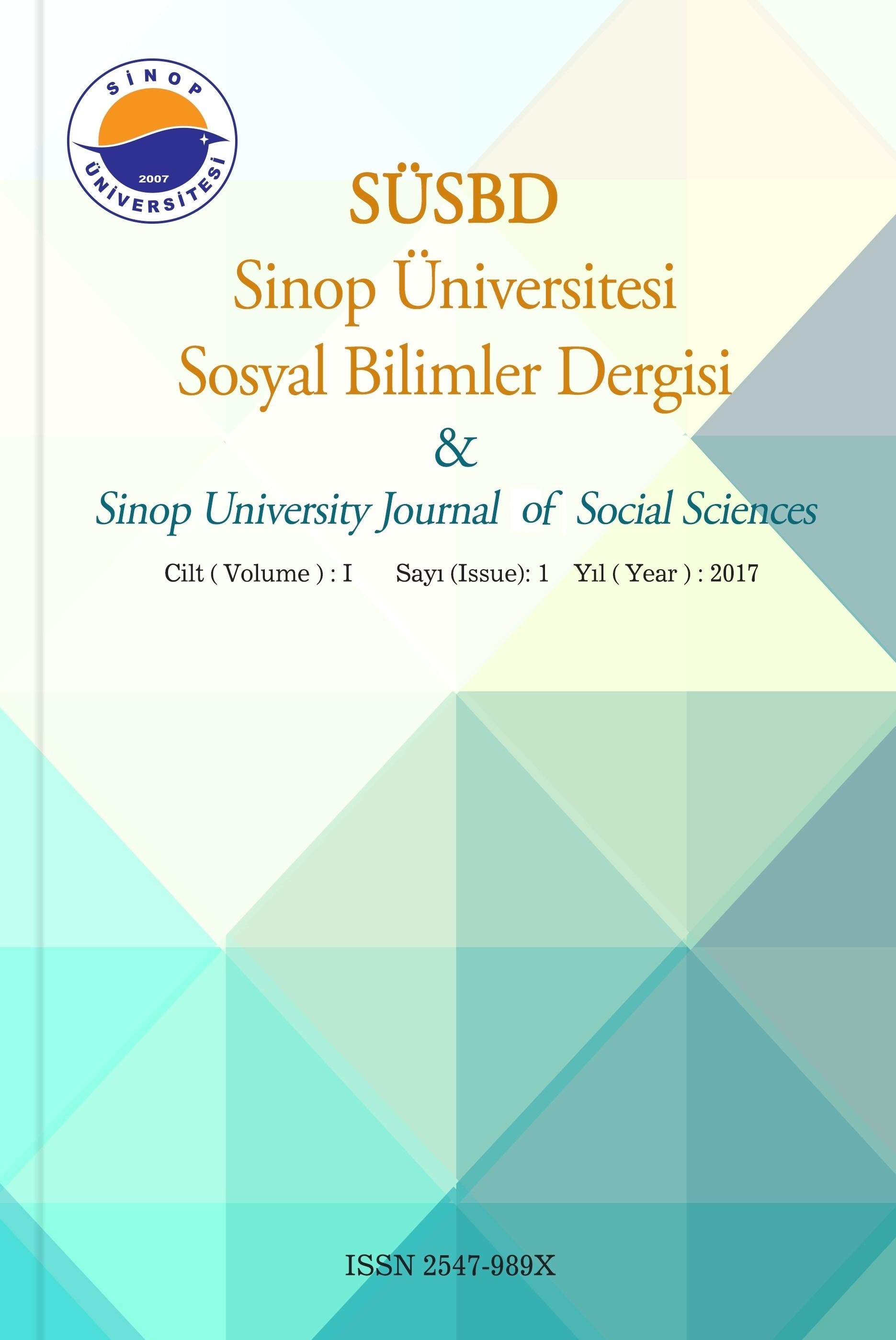 Sinop Üniversitesi Sosyal Bilimler Dergisi-Asos İndeks