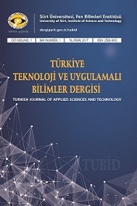 Türkiye Teknoloji ve Uygulamalı Bilimler Dergisi-Asos İndeks