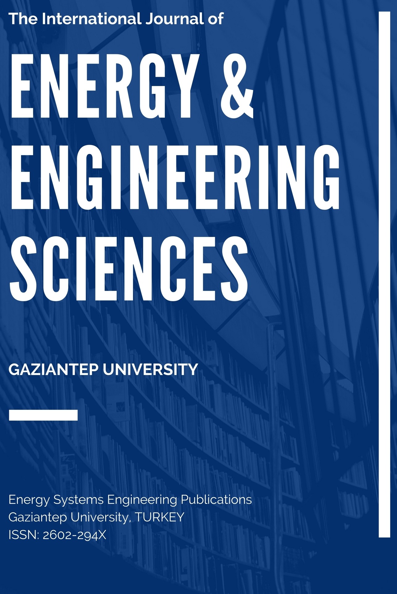 The International Journal of Energy and Engineering Sciences-Asos İndeks