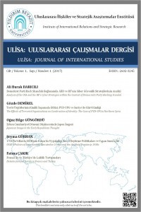 Ulisa: Uluslararası Çalışmalar Dergisi-Asos İndeks