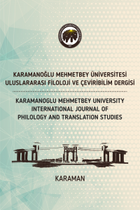 Karamanoğlu Mehmetbey Üniversitesi Uluslararası Filoloji ve Çeviribilim Dergisi-Asos İndeks