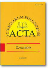 Acta Scientiarum Polonorum Zootechnica