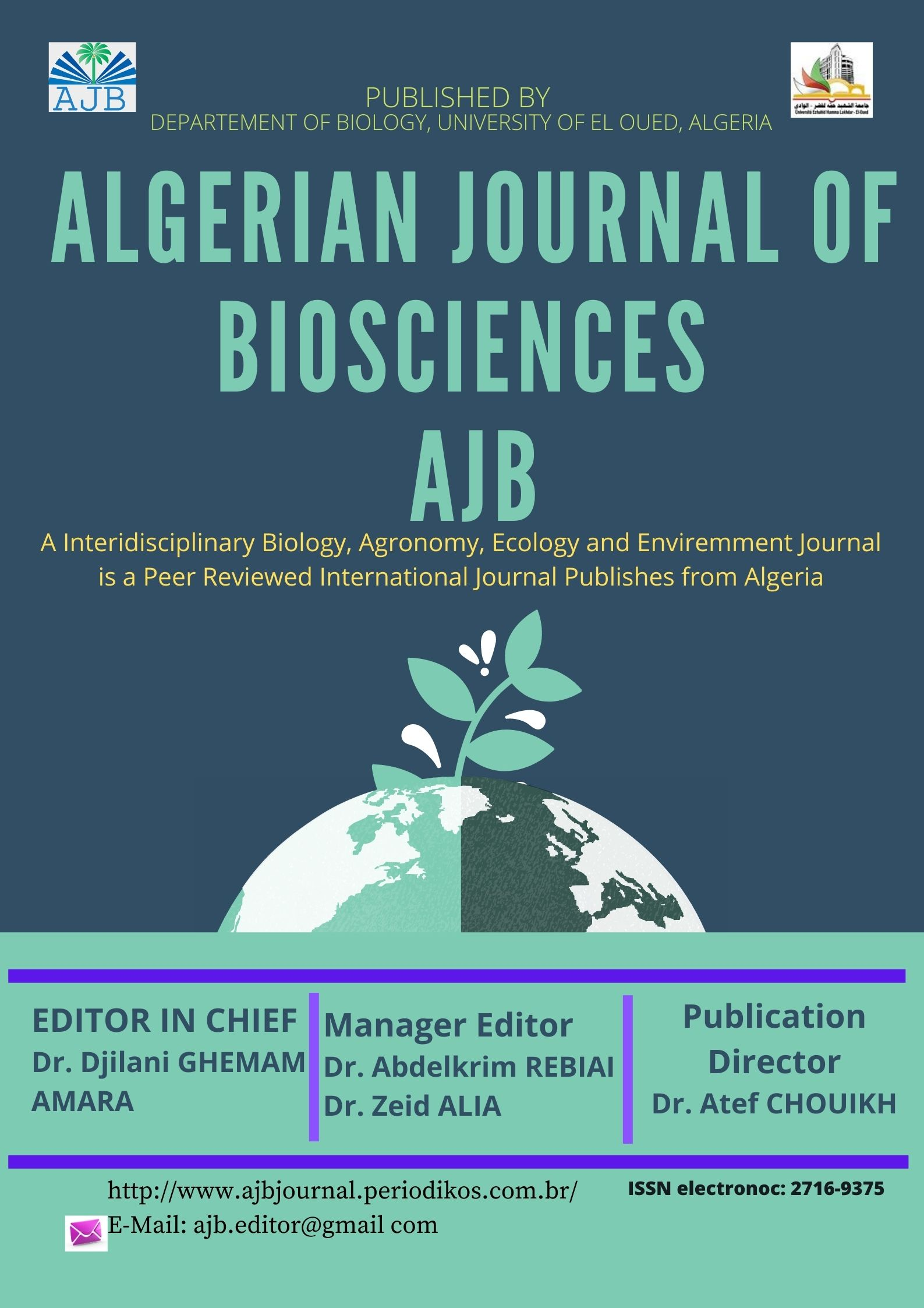 Algerian Journal of Biosciences-Asos İndeks