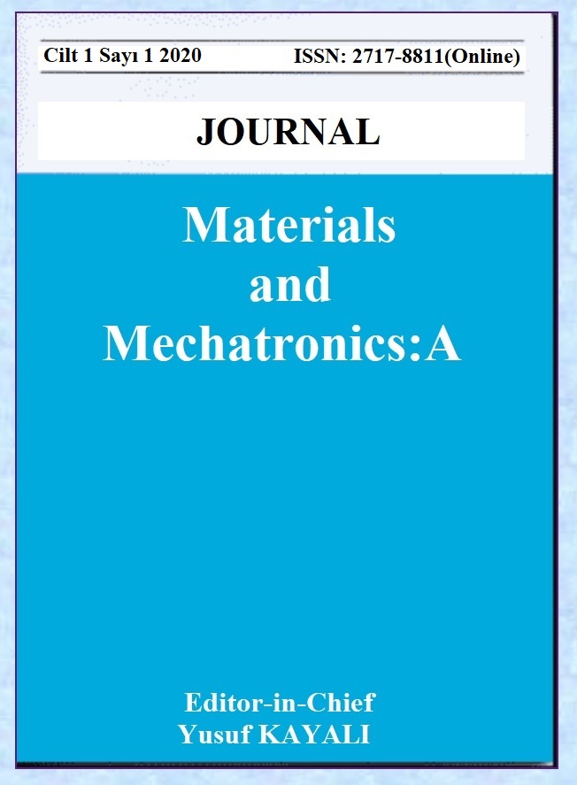 Journal of Materials and Mechatronics: A-Asos İndeks