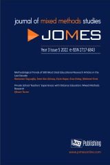 Journal of Mixed Methods Studies-Asos İndeks