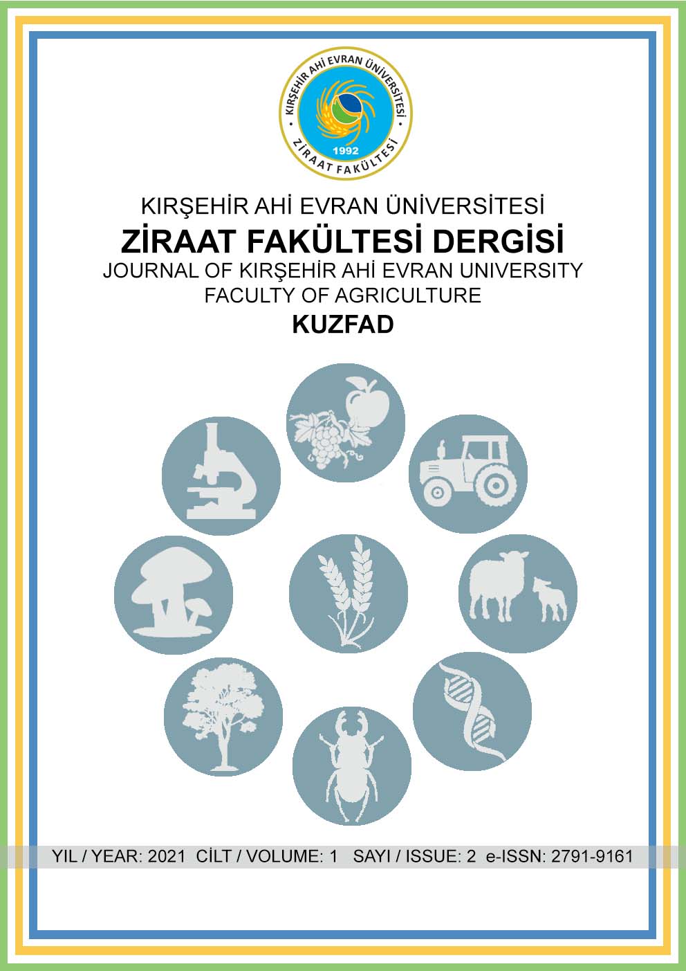 Kırşehir Ahi Evran Üniversitesi Ziraat Fakültesi Dergisi-Asos İndeks