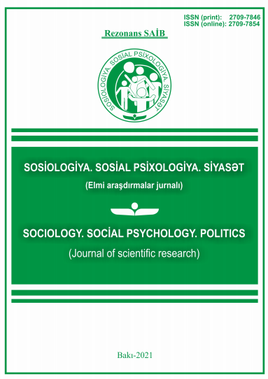 Sosiologiya.Sosial psixologiya.Siyasət-Asos İndeks