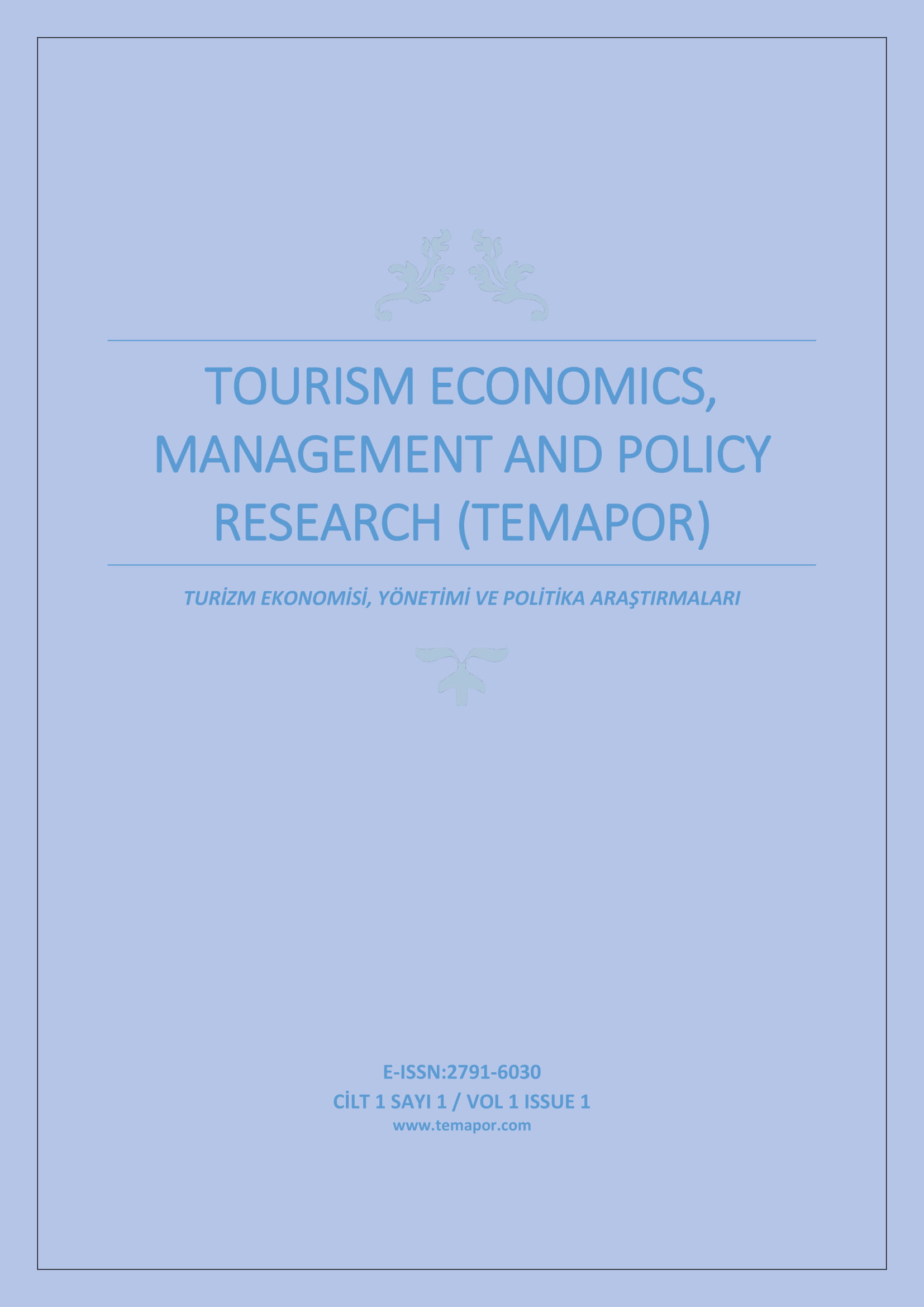 Turizm Ekonomisi, Yönetimi ve Politika Araştırması-Asos İndeks