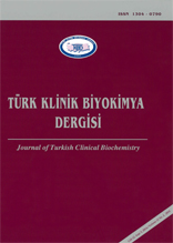 Türk Klinik Biyokimya Dergisi