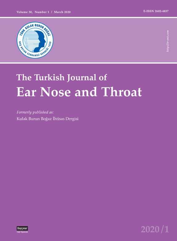 The Turkish Journal of Ear Nose and Throat-Asos İndeks