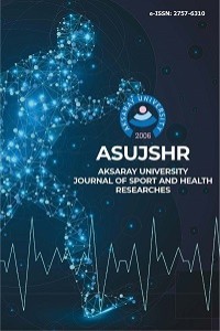 Aksaray University Journal of Sport and Health Researches-Asos İndeks