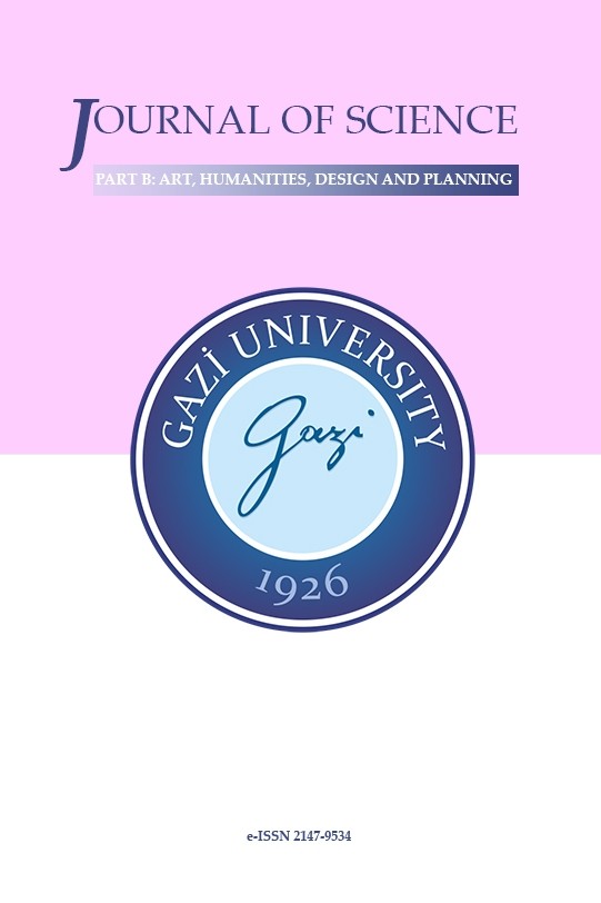 Gazi University Journal of Science Part B: Art Humanities Design and Planning-Asos İndeks