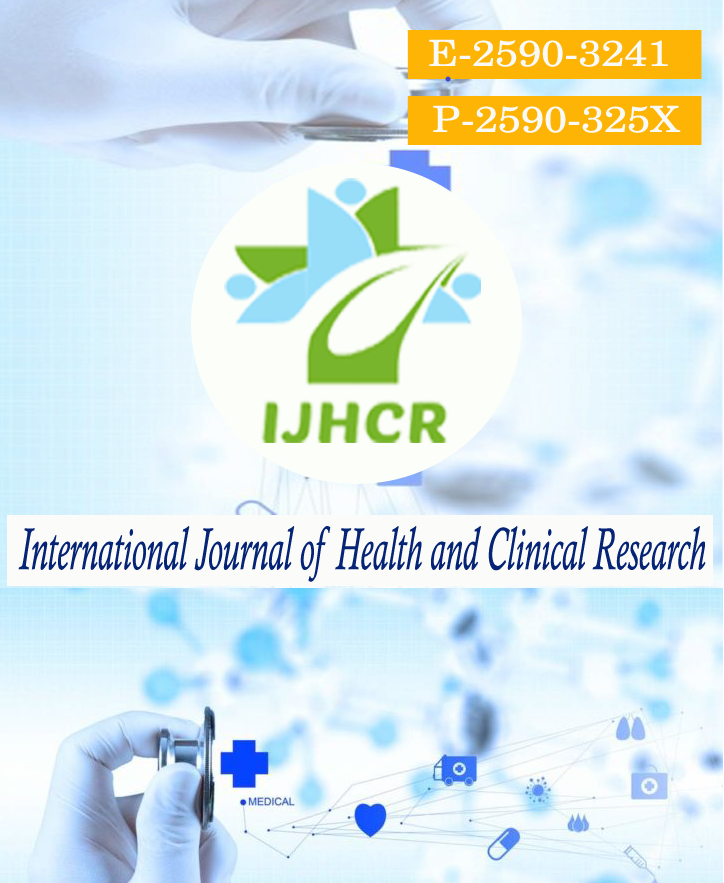 International Journal of Health and Clinical Research