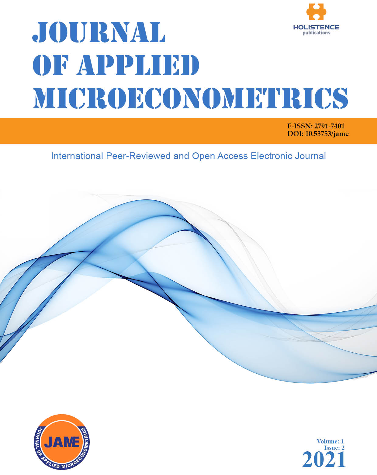Journal of Applied Microeconometrics-Asos İndeks